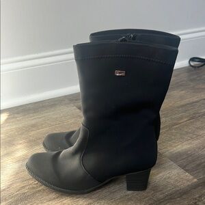 Rieker TFX Antistress Black Waterproof Insulated Lined Boots EU 39 US 8.5 🍒